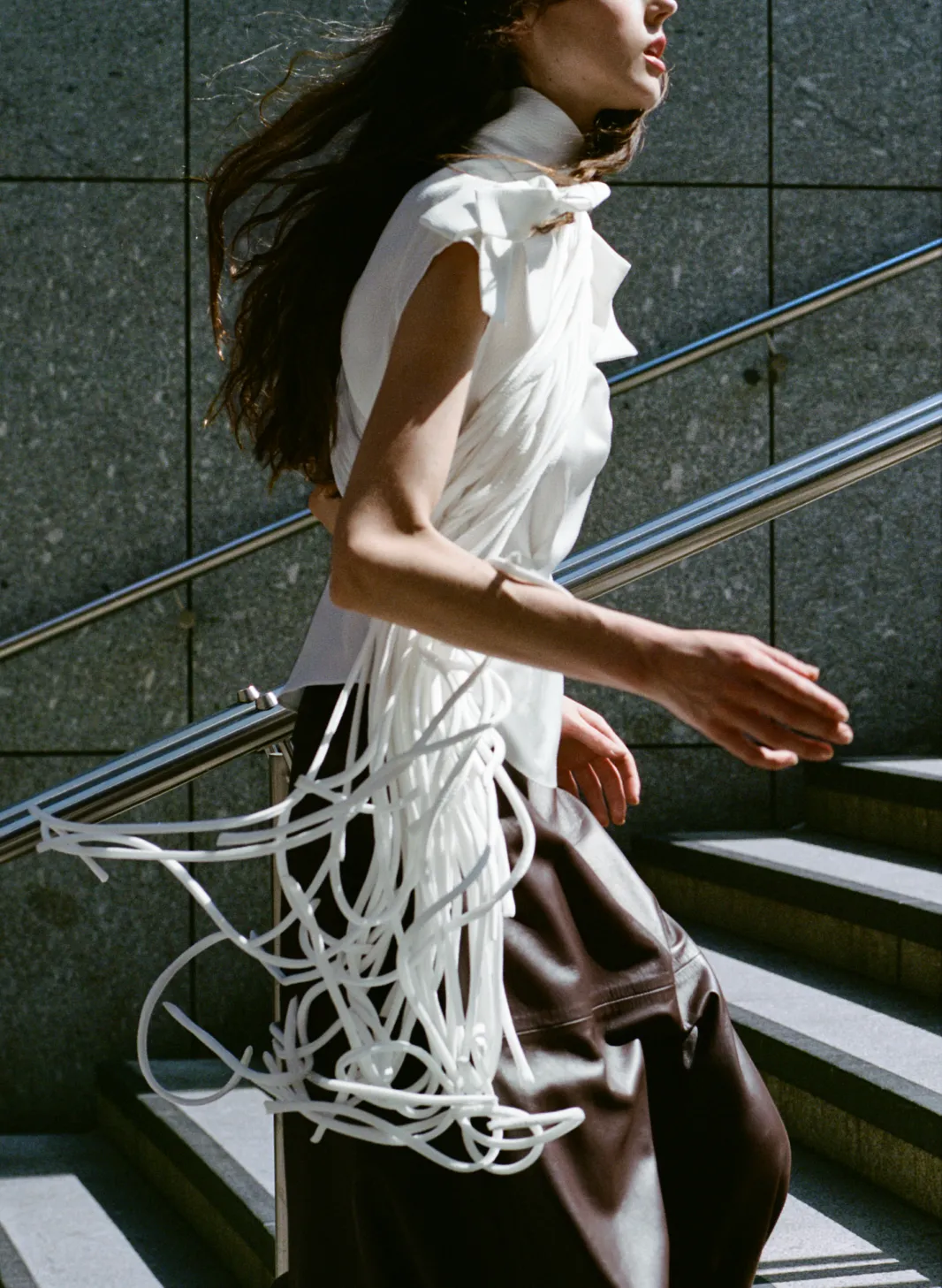 Loose Ends editorial - look on the stairs