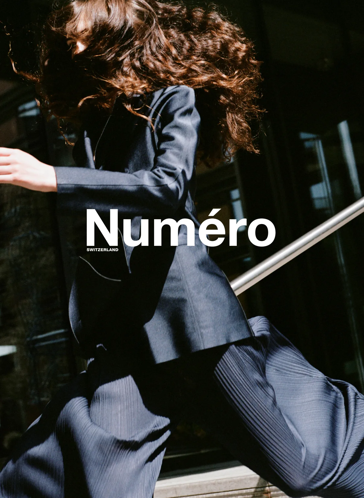 Loose Ends for Numéro Switzerland - cover frame